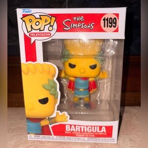 Funko Pop Bartigula with Red and Yellow Accents